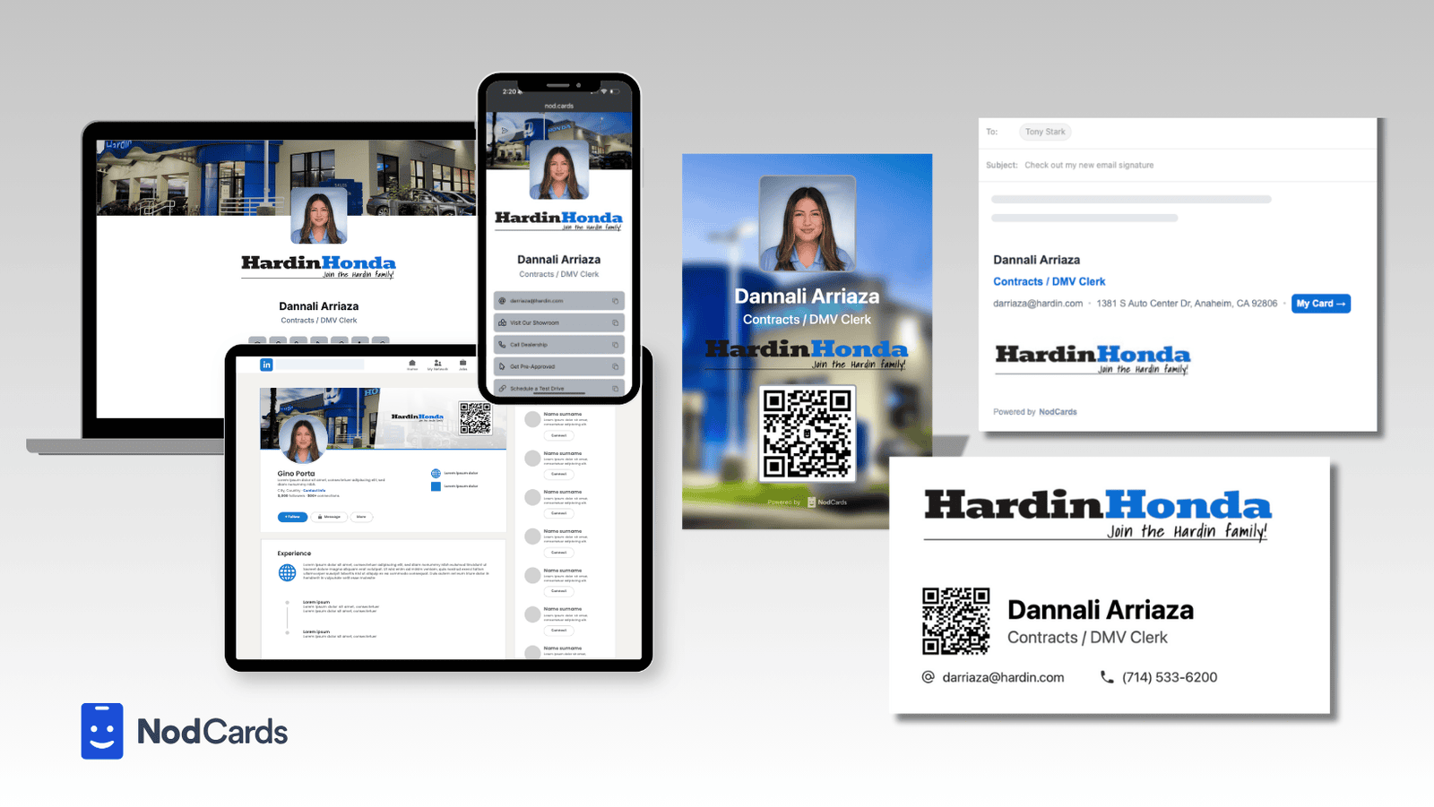 Welcome Hardin Honda to the NodCards Family